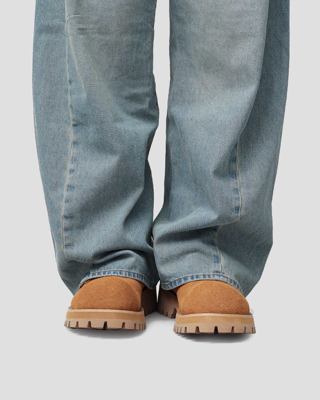 Microfiber Suede Volume Work Boots