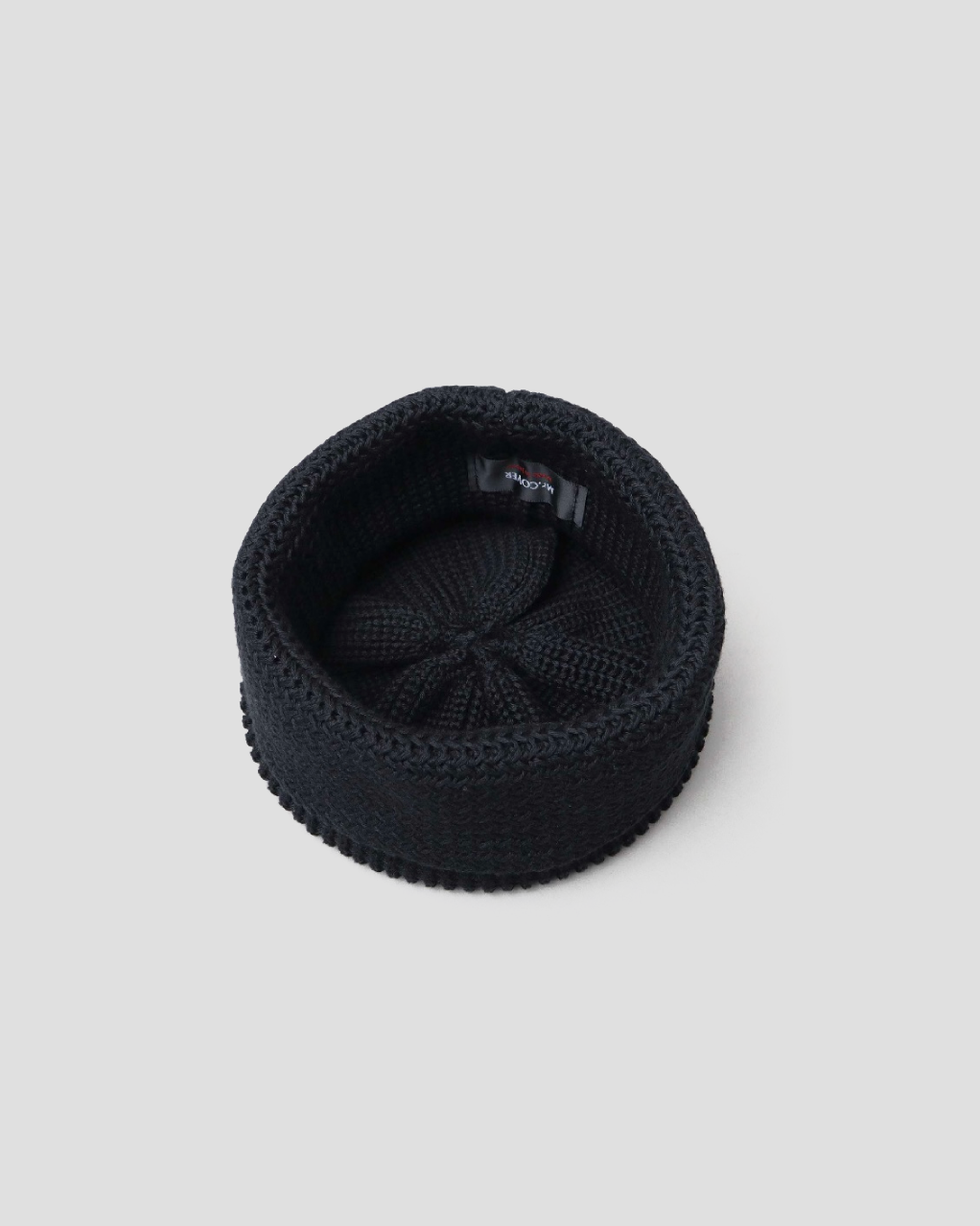 Organic Cotton Wide Roll Knit Cap