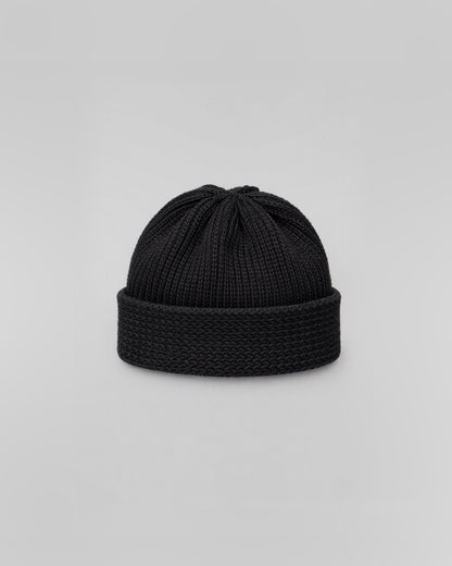 Organic Cotton Wide Roll Knit Cap