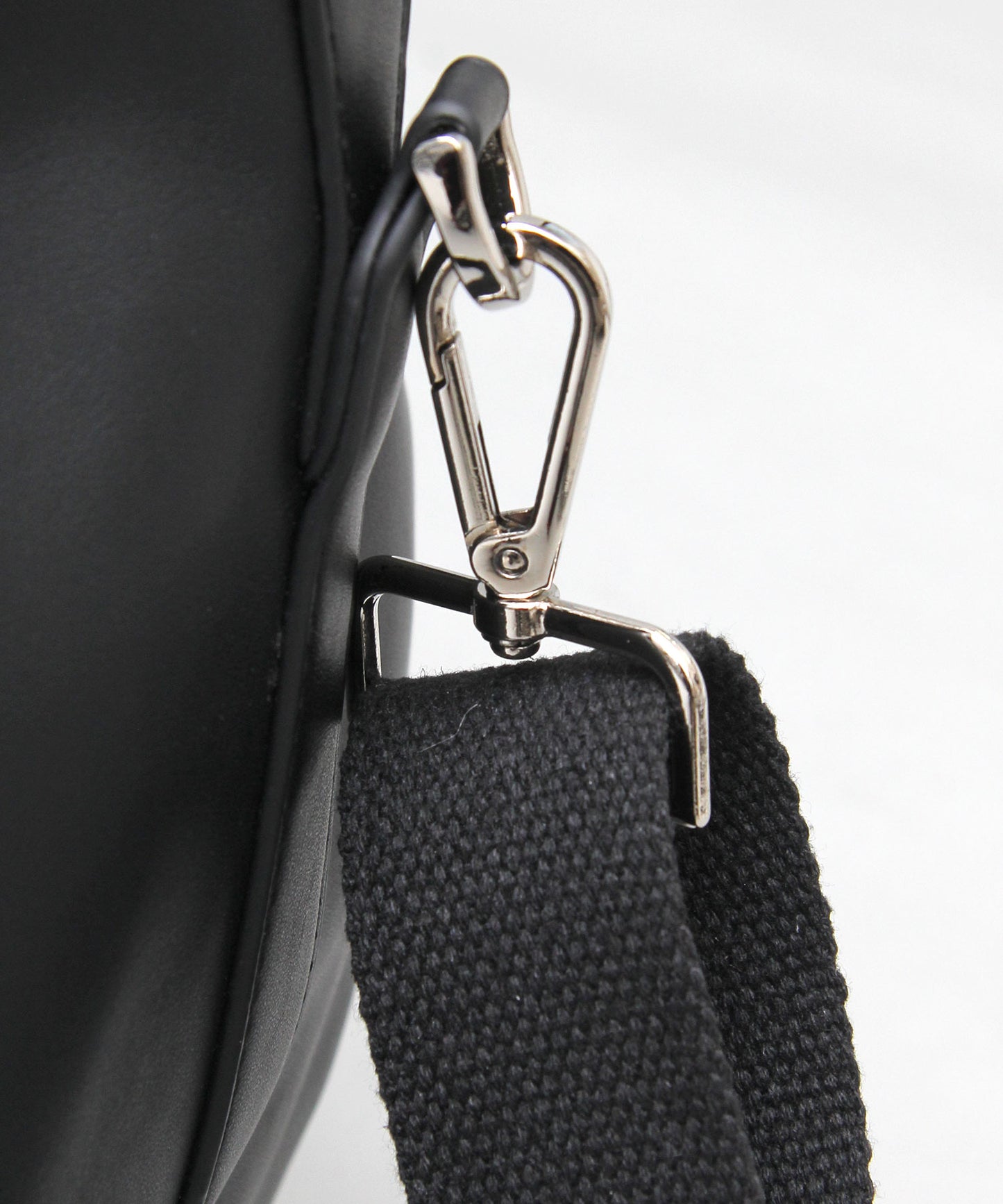 Fake Leather Boston Bag