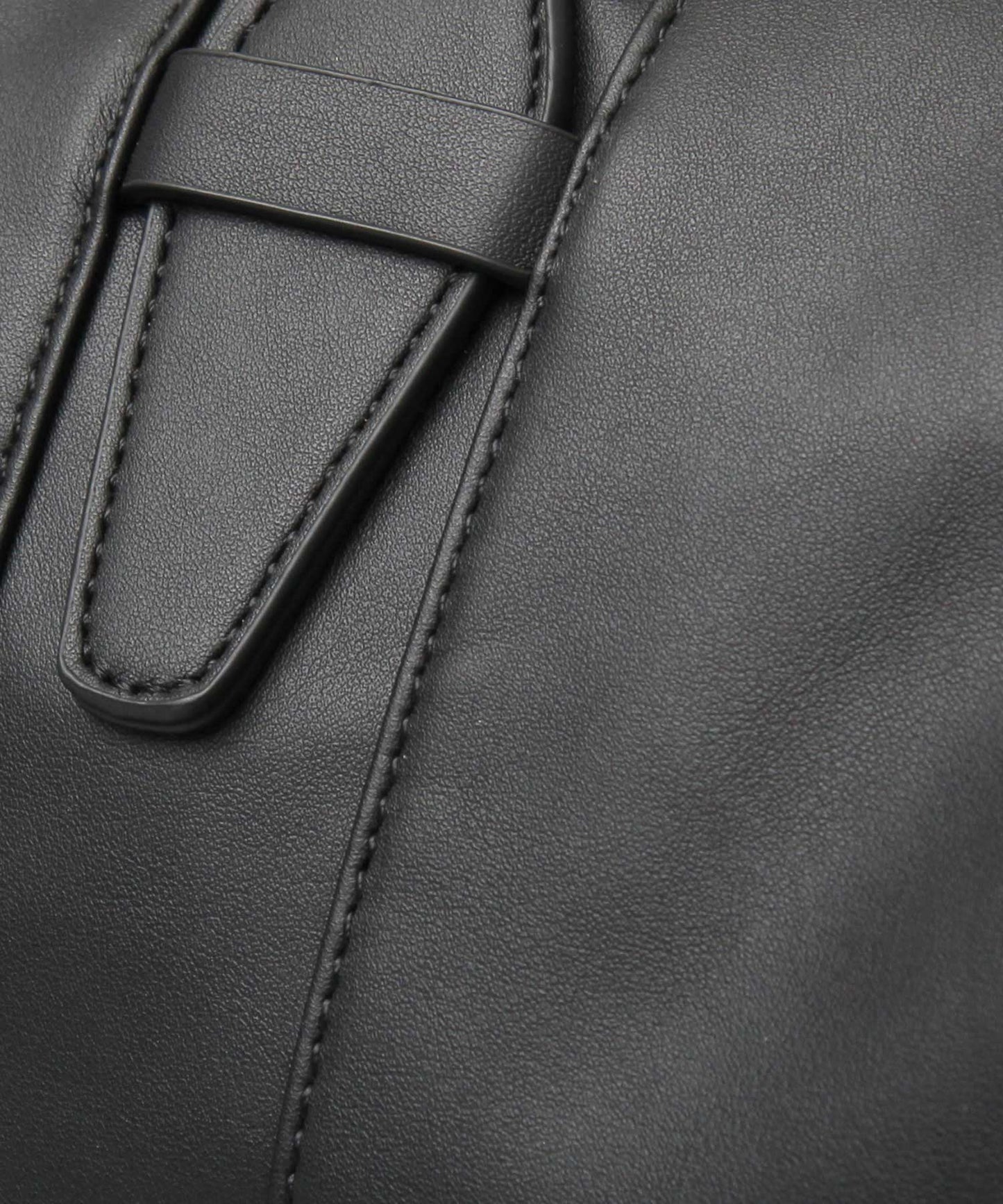 Fake Leather Boston Bag