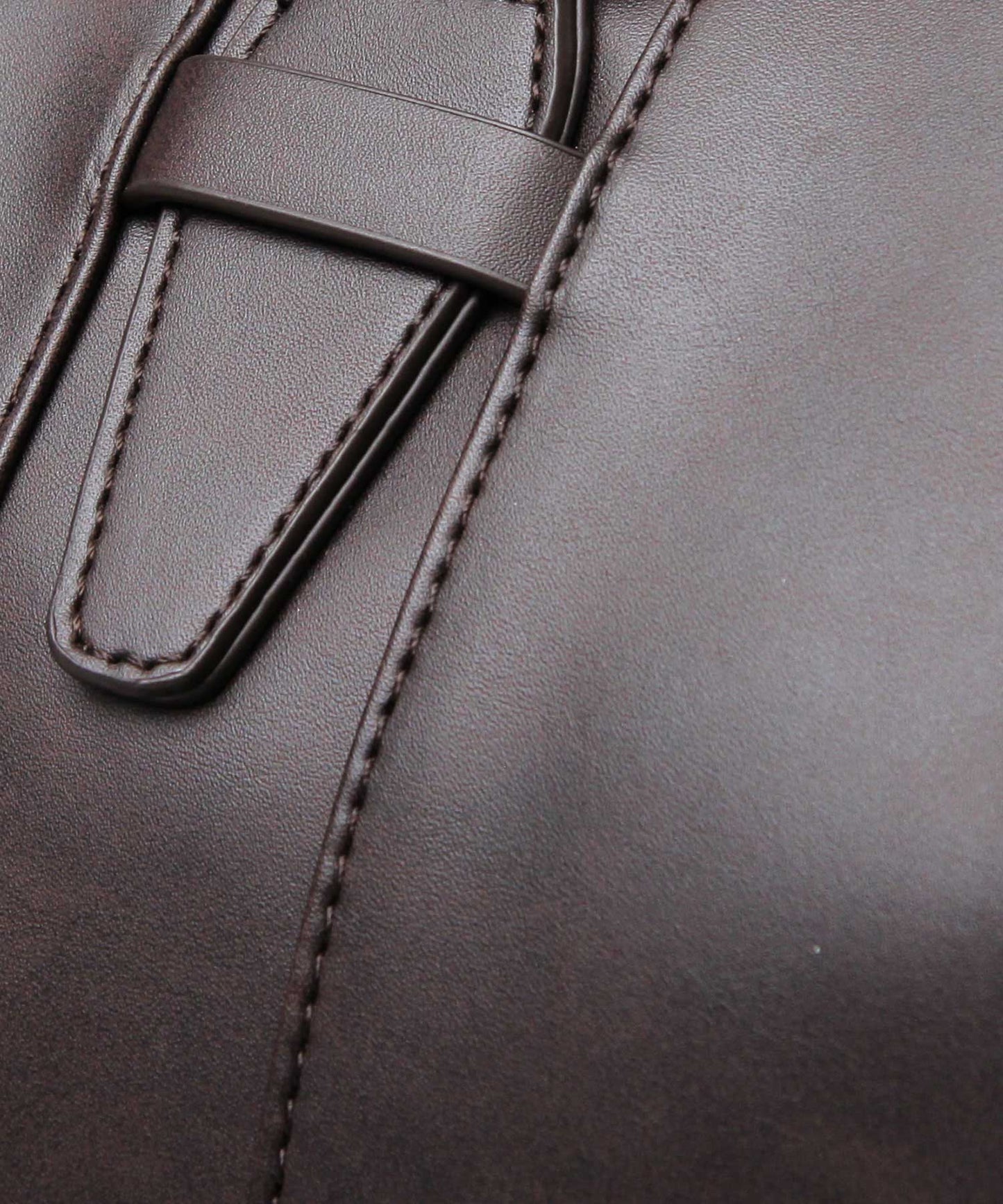 Fake Leather Boston Bag