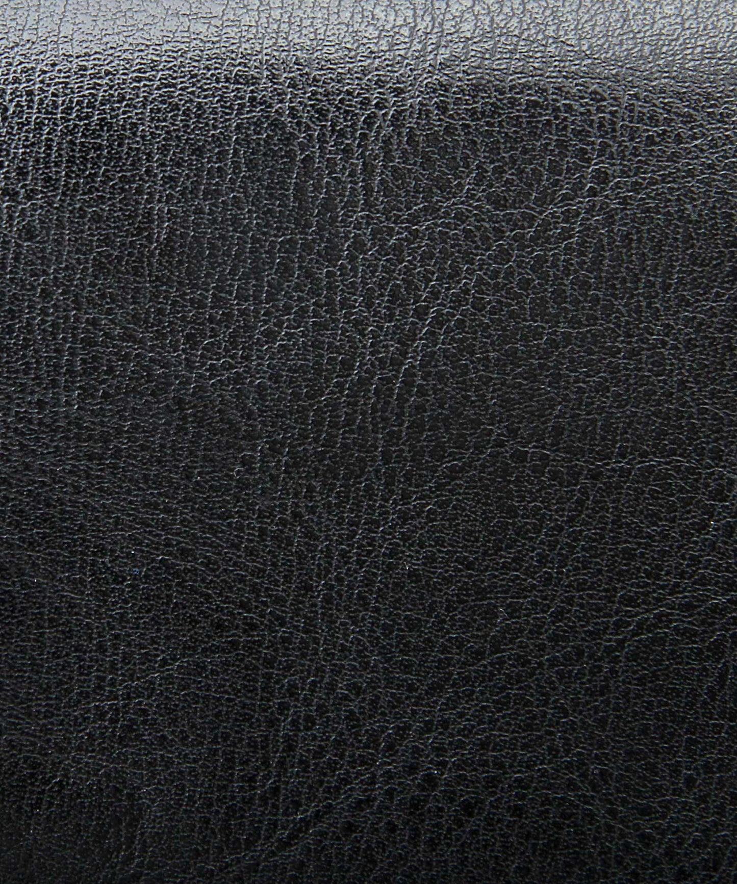 Split Leather Round Zip Billfold Wallet