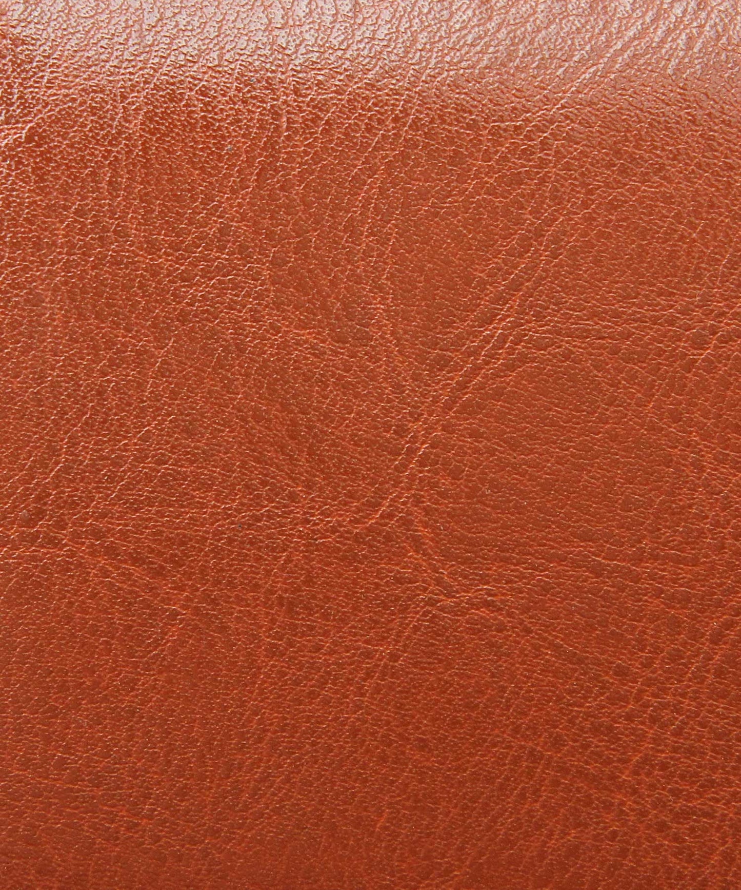 Split Leather Round Zip Billfold Wallet