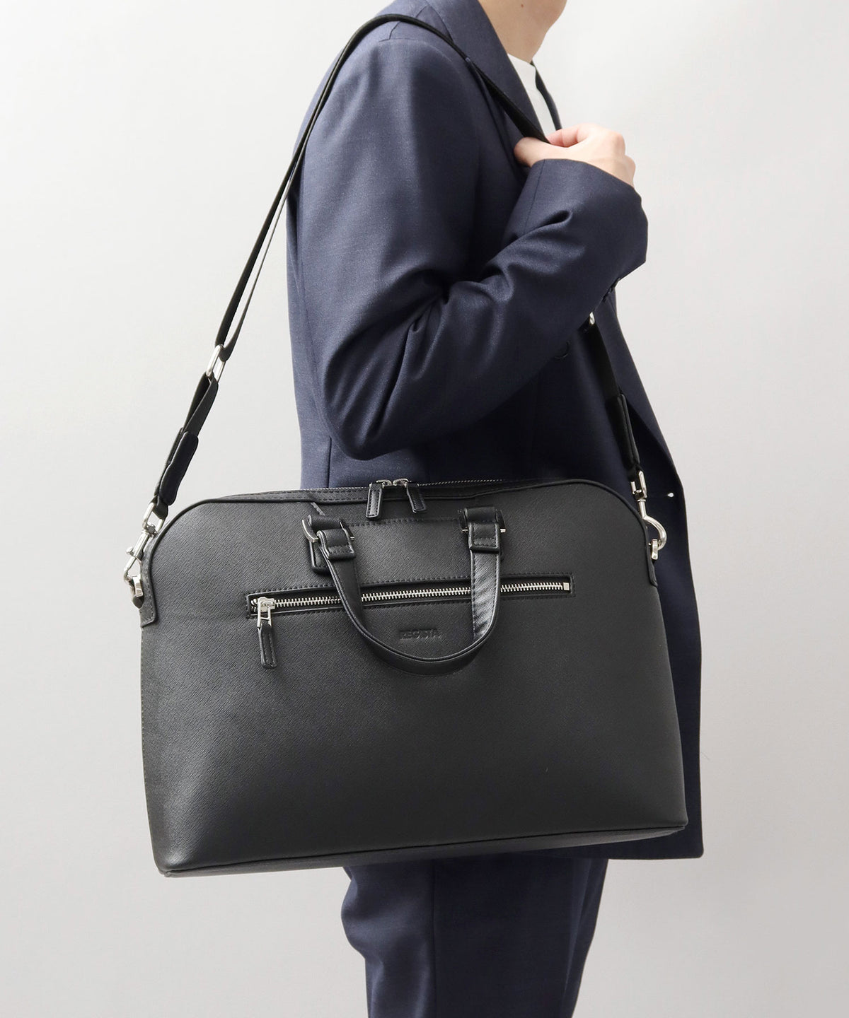 Fake Leather 2WAY Business Briefcase
