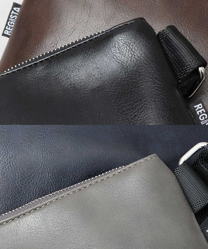 Split Leather Mini Sacoche