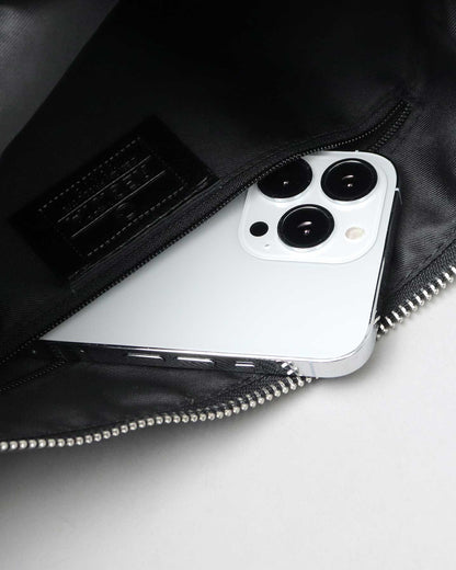 Split Leather Mini Sacoche