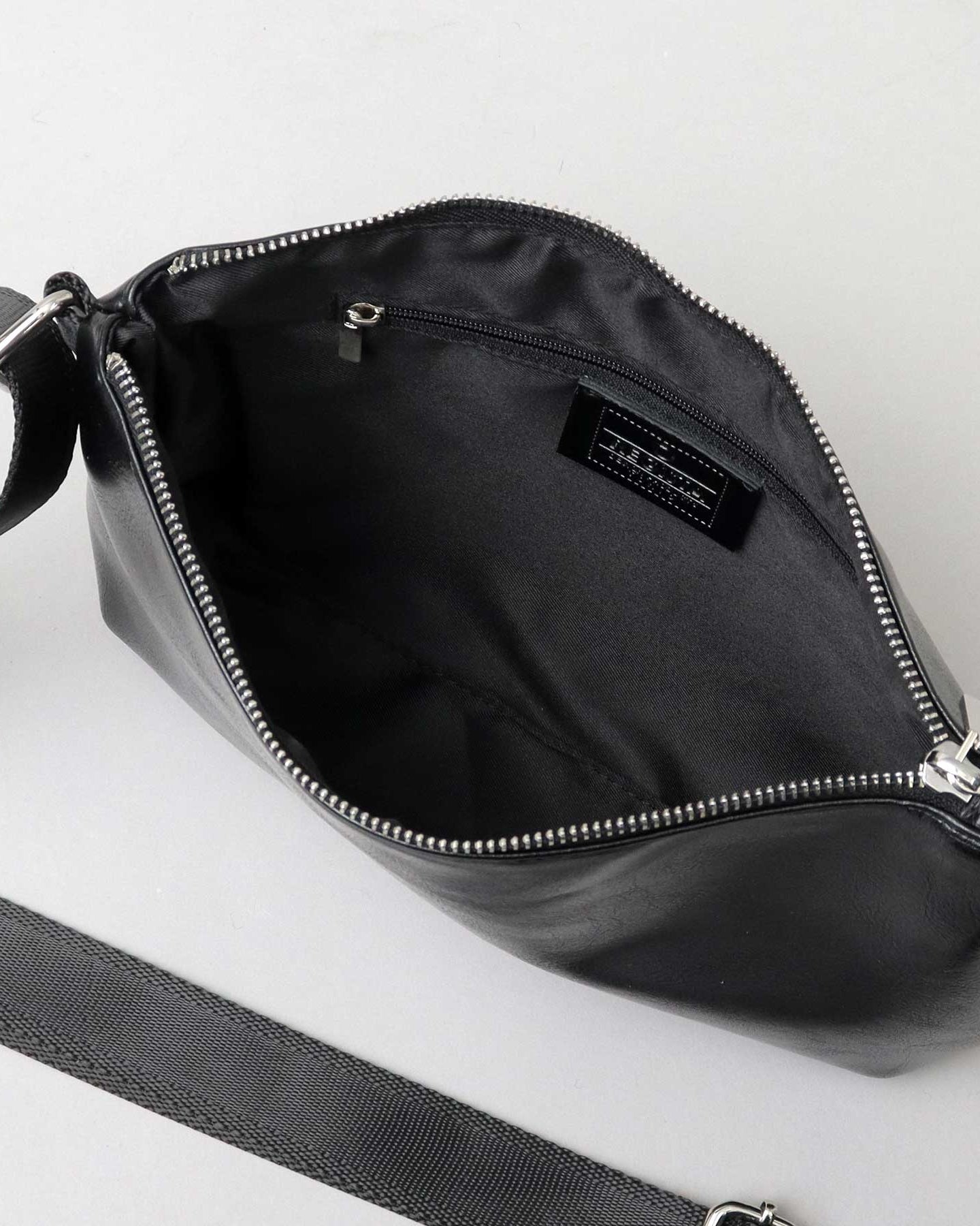 Split Leather Mini Sacoche