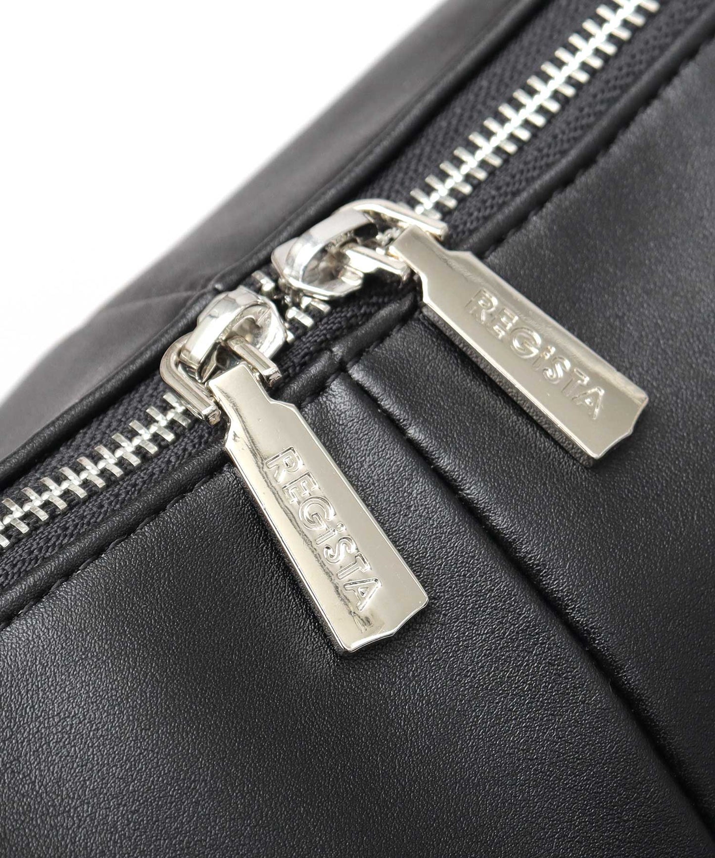 Split Leather Banana Shoulder Bag