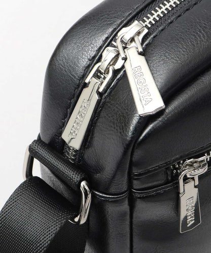 Split Leather Horizontal Mini Shoulder Bag