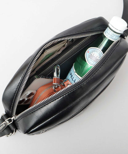 Split Leather Horizontal Mini Shoulder Bag