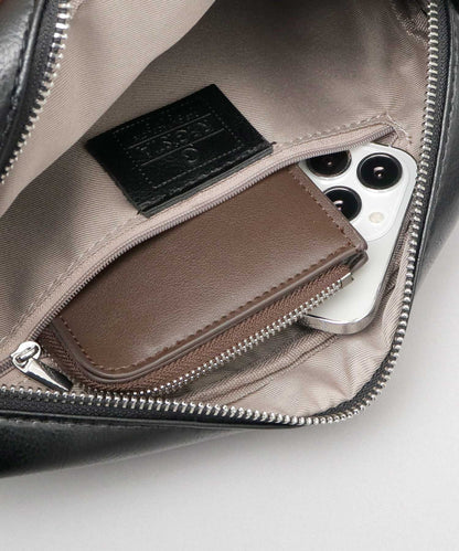 Split Leather Horizontal Mini Shoulder Bag