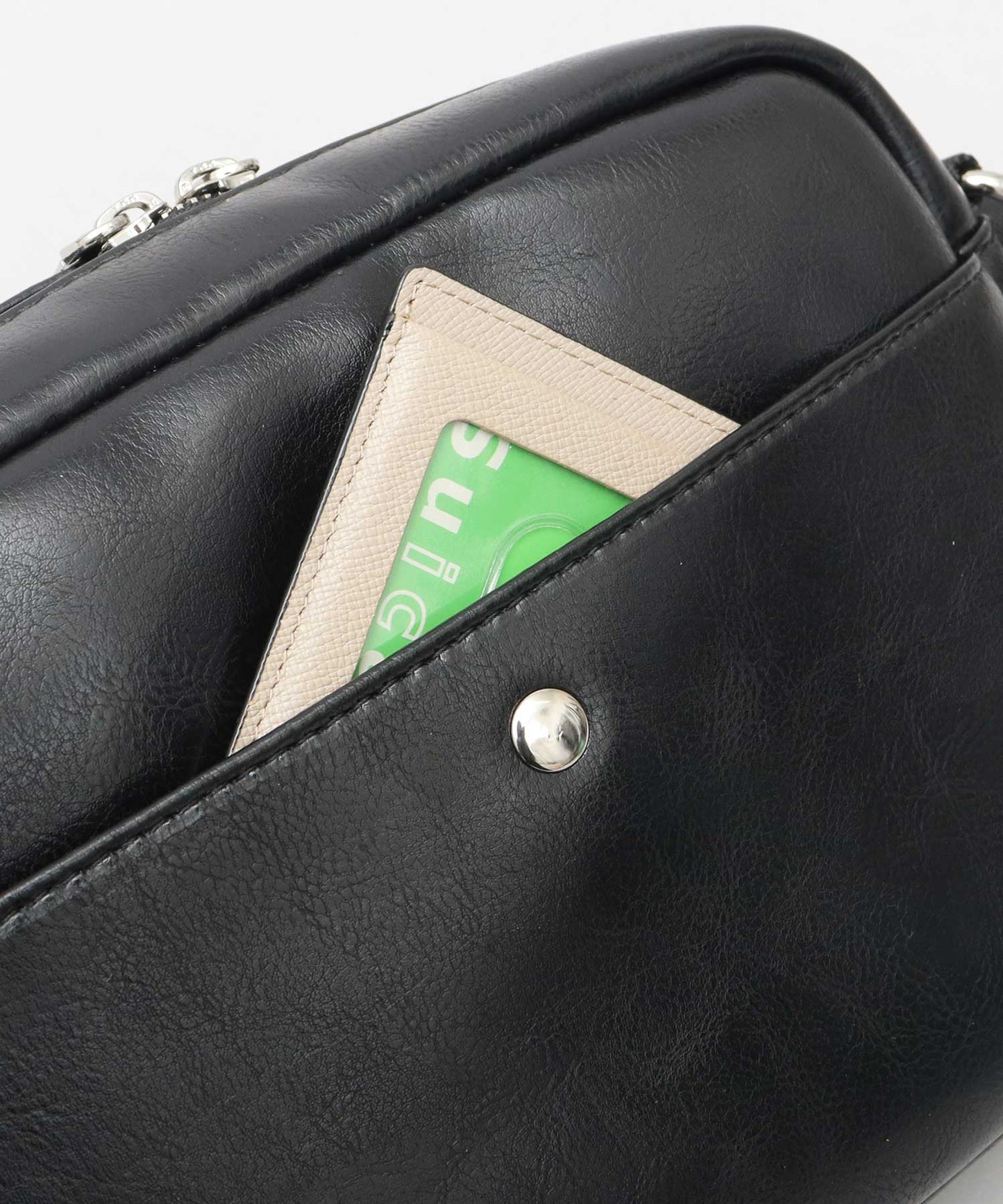 Split Leather Horizontal Mini Shoulder Bag