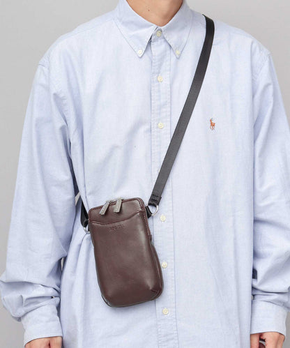 Split Leather Multi Mini Shoulder Bag