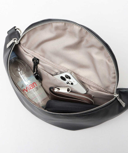 Split Leather Waist Bag