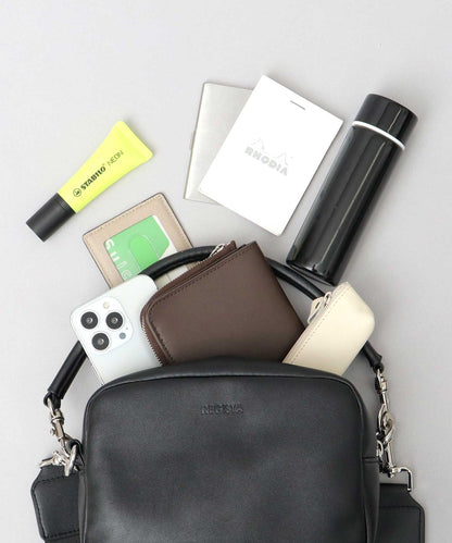 Split Leather 3WAY Shoulder Bag