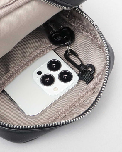 Split Leather Square Mini Shoulder Bag