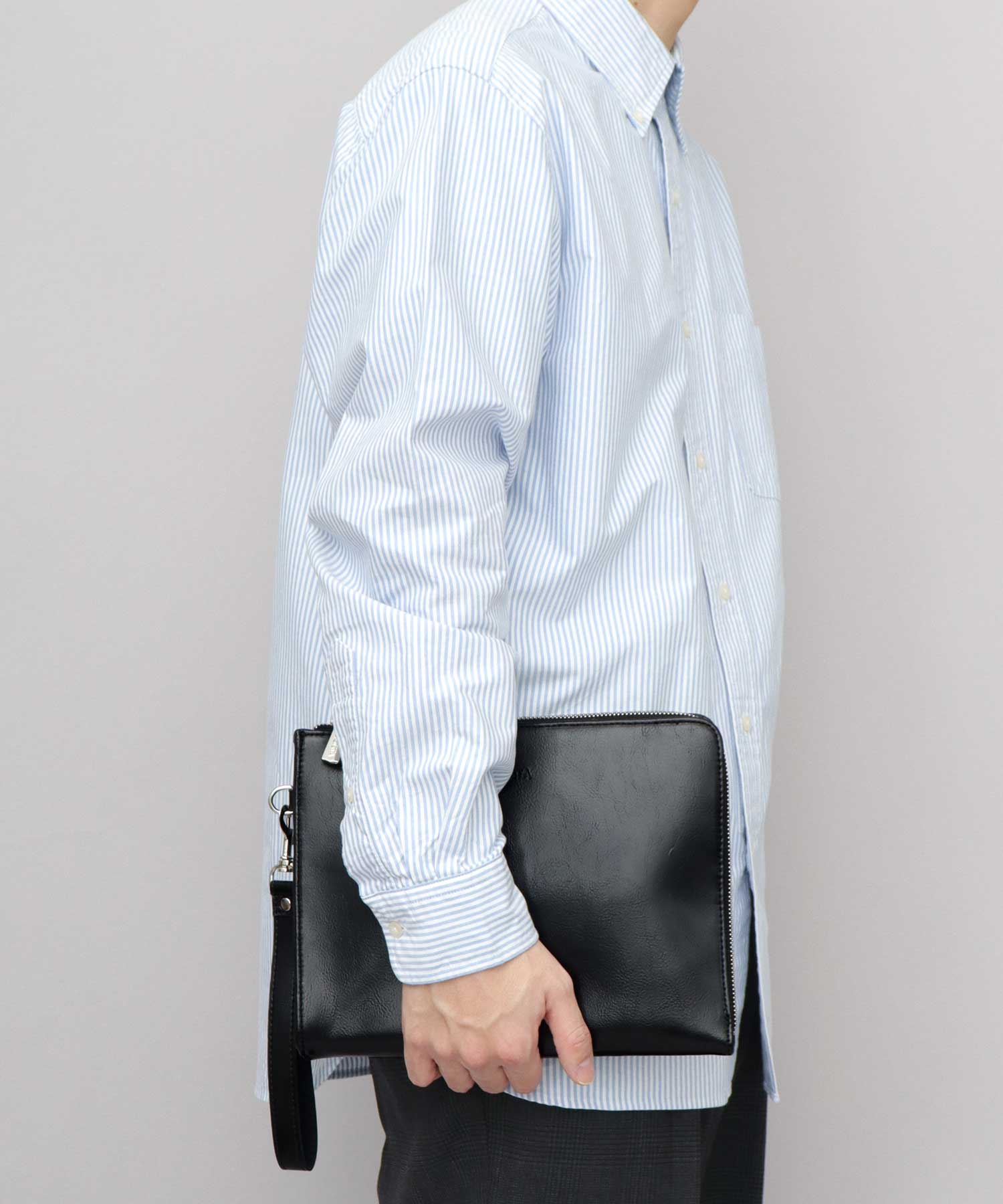 Split Leather L-Zip Clutch Bag – ANDMORE OFFICIAL STORE