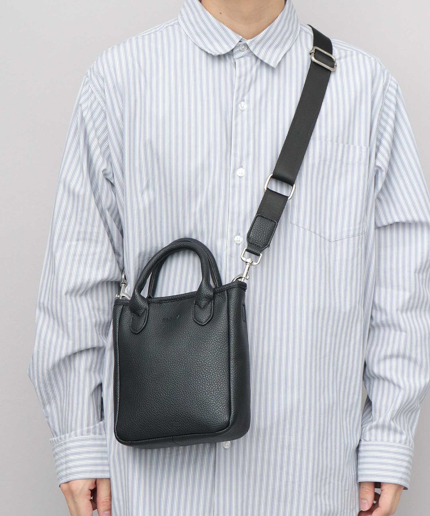 Split Leather 2WAY Mini Tote Shoulder Bag