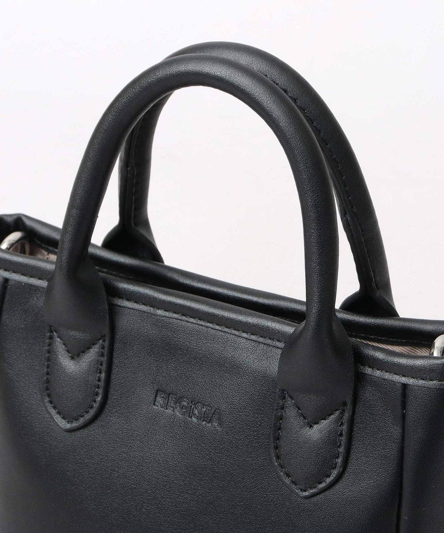 Split Leather 2WAY Mini Tote Shoulder Bag