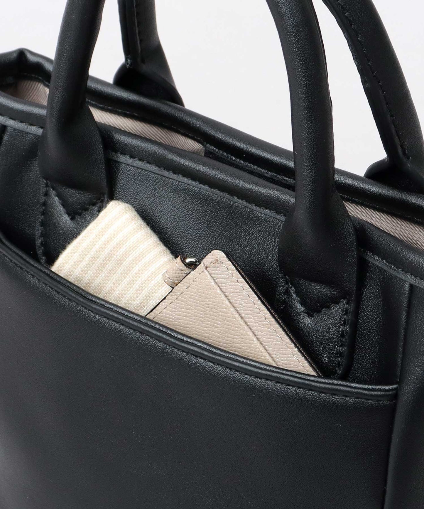 Split Leather 2WAY Mini Tote Shoulder Bag