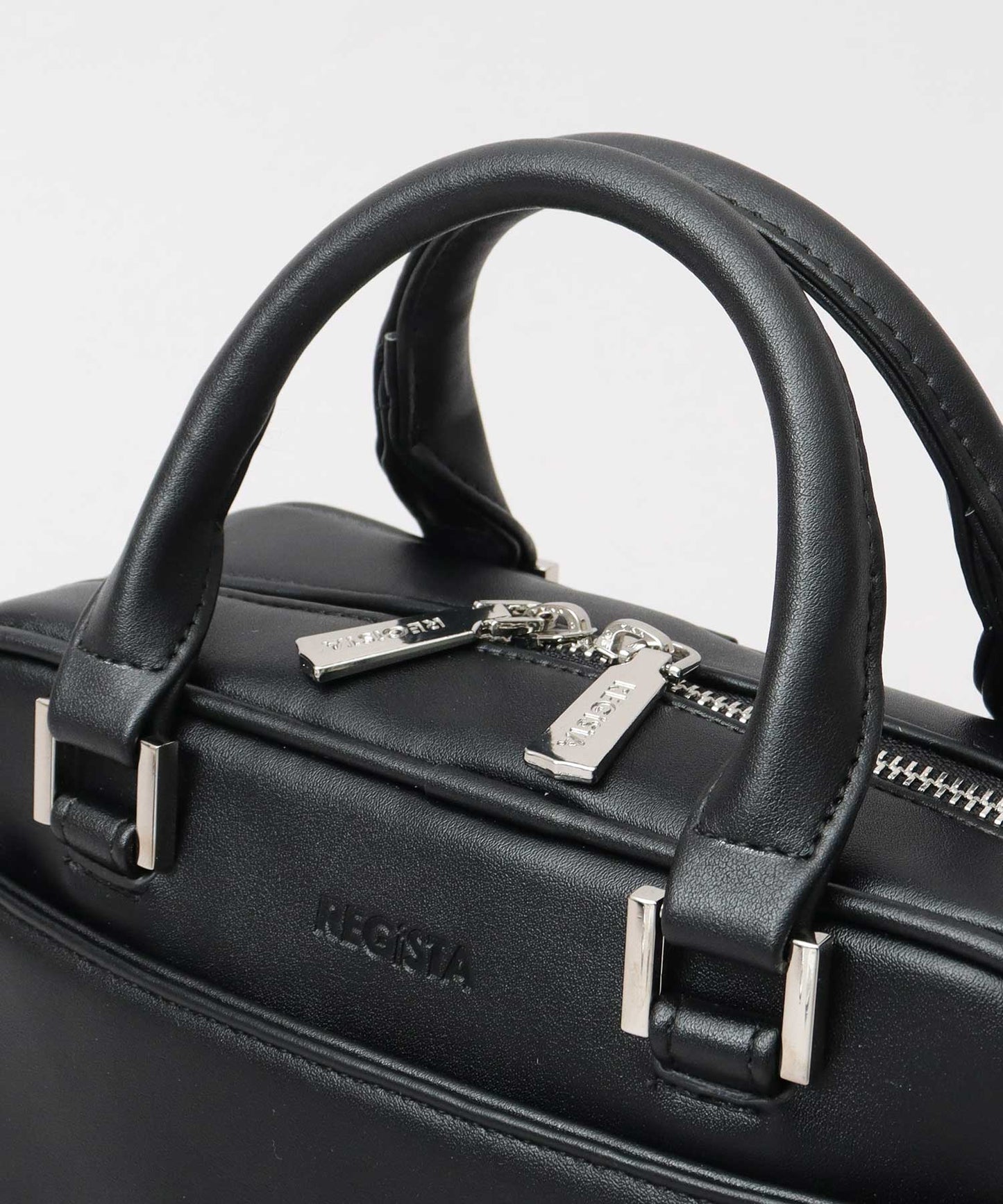 Split Leather 2WAY Mini Boston Bag