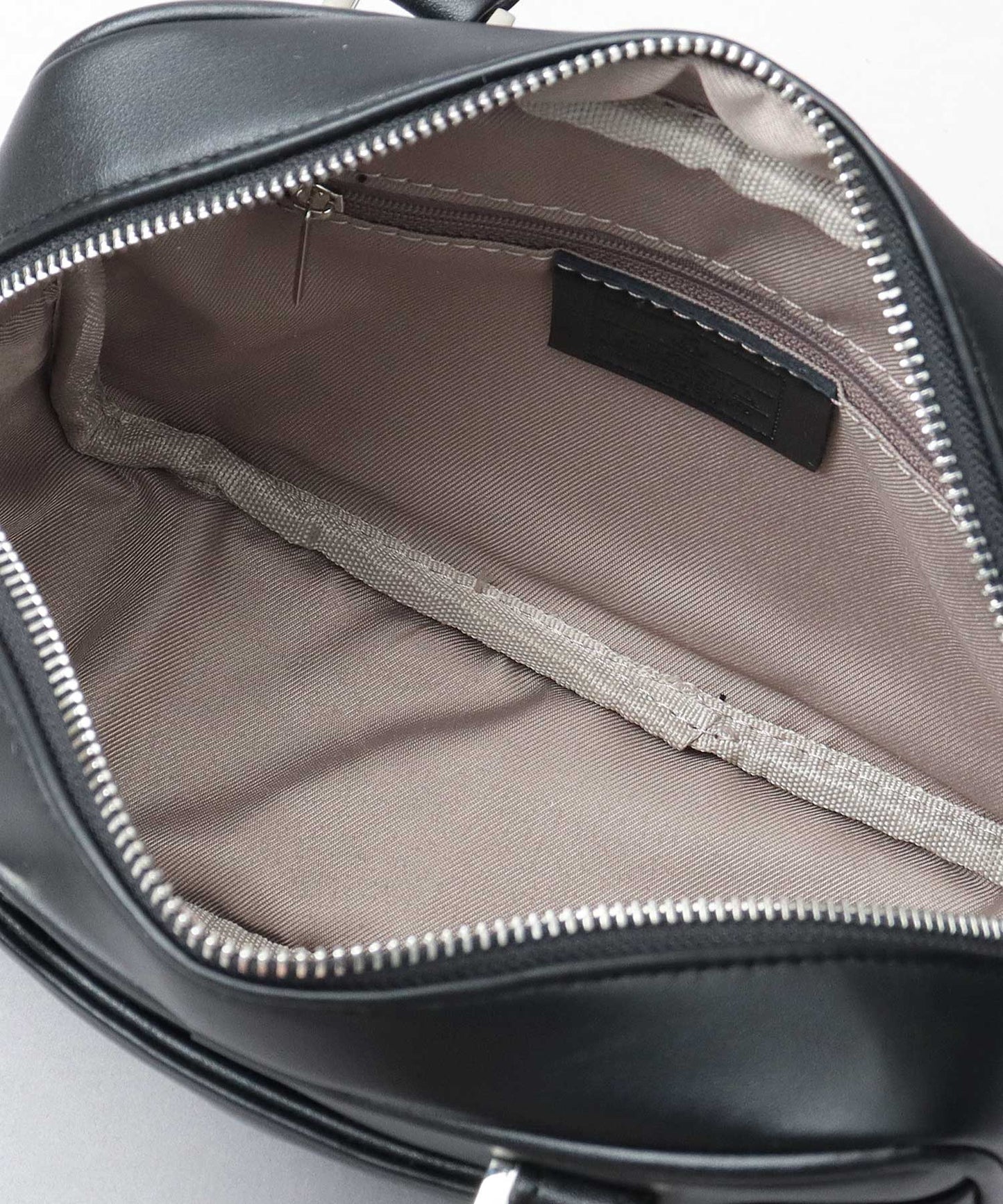 Split Leather 2WAY Mini Boston Bag