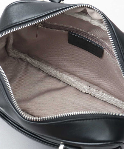 Split Leather 2WAY Mini Boston Bag
