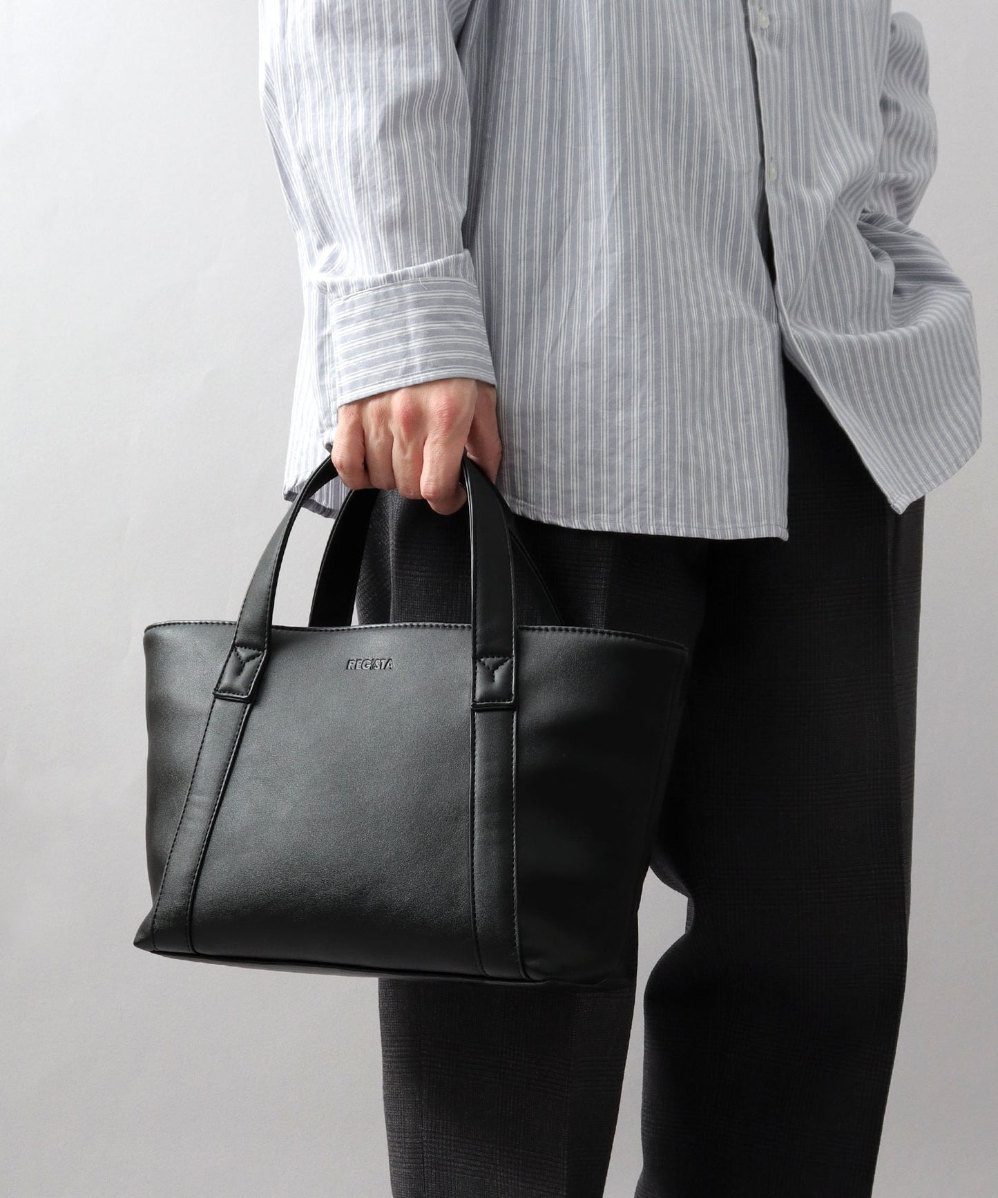 Split Leather 2WAY Mini Tote Bag