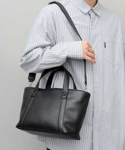Split Leather 2WAY Mini Tote Bag