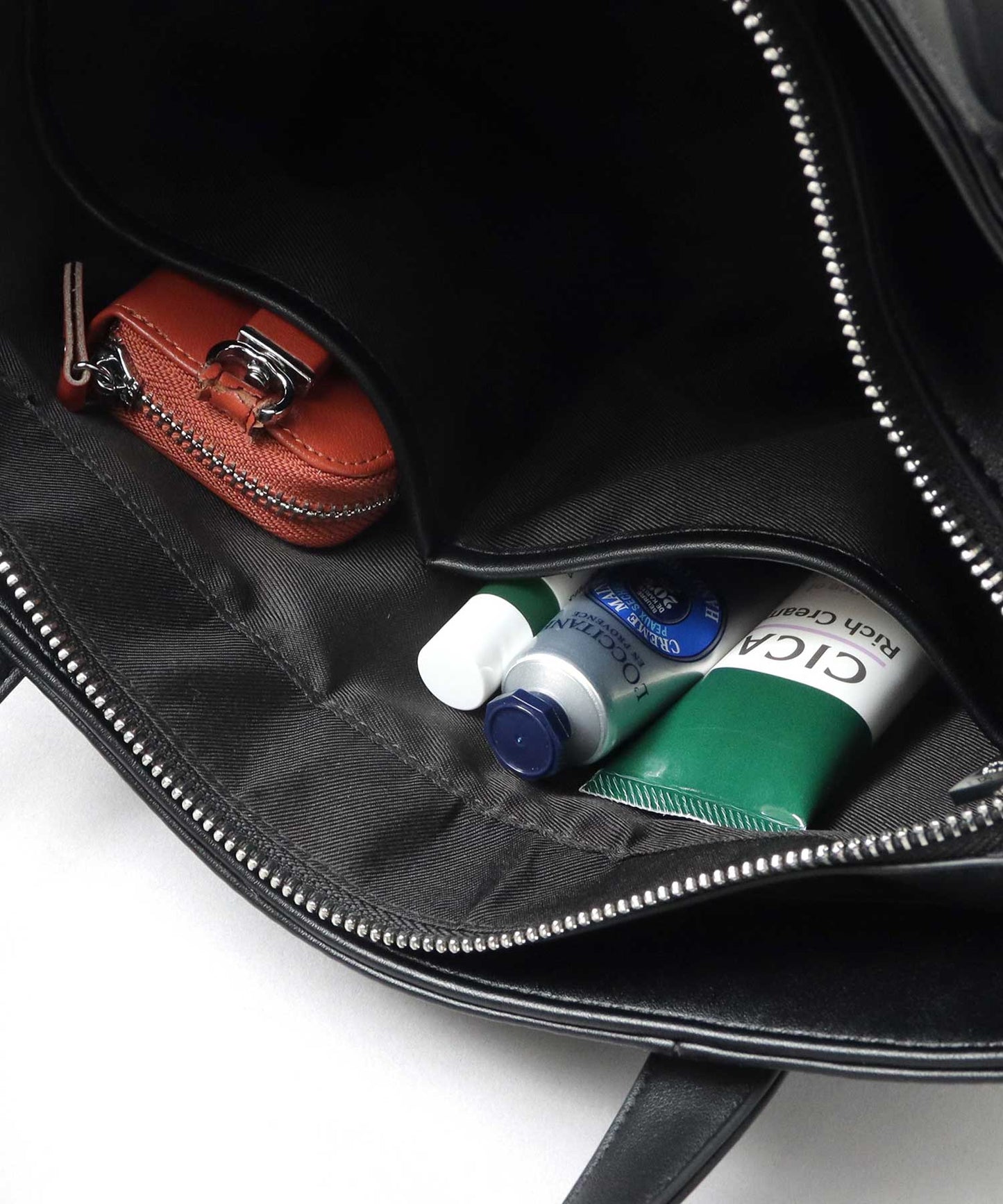 Split Leather 2WAY Mini Tote Bag