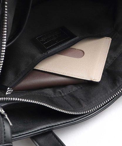 Split Leather 2WAY Mini Tote Bag