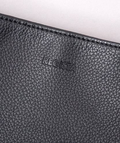 Split Leather Minimal Sacoche Bag