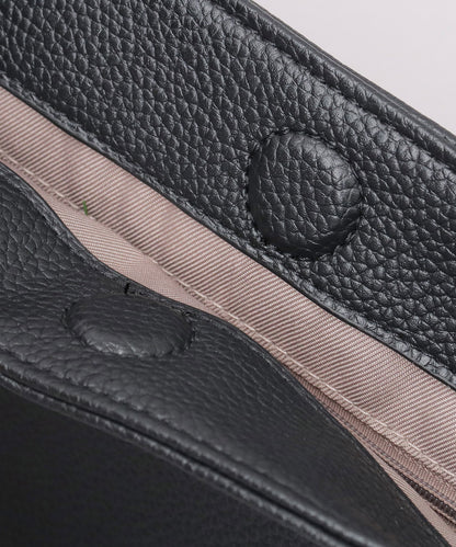 Split Leather Minimal Sacoche Bag