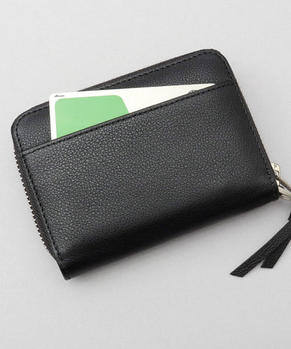 Genuine Leather Accordion Mini Wallet