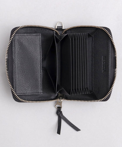 Genuine Leather Accordion Mini Wallet