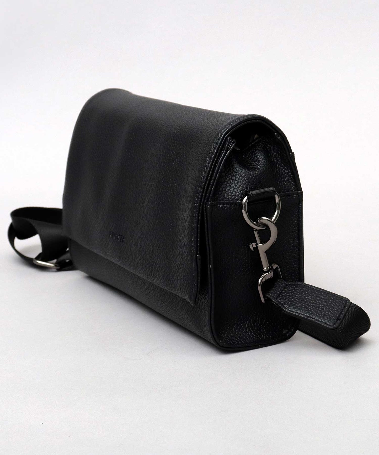 Split Leather Flap Bag