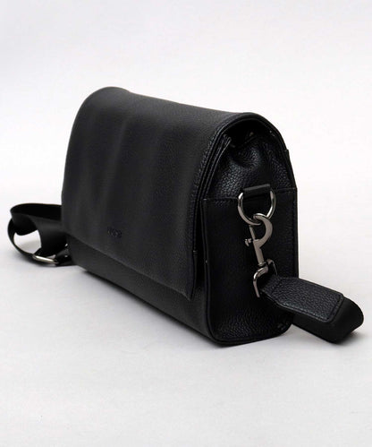 Split Leather Flap Bag