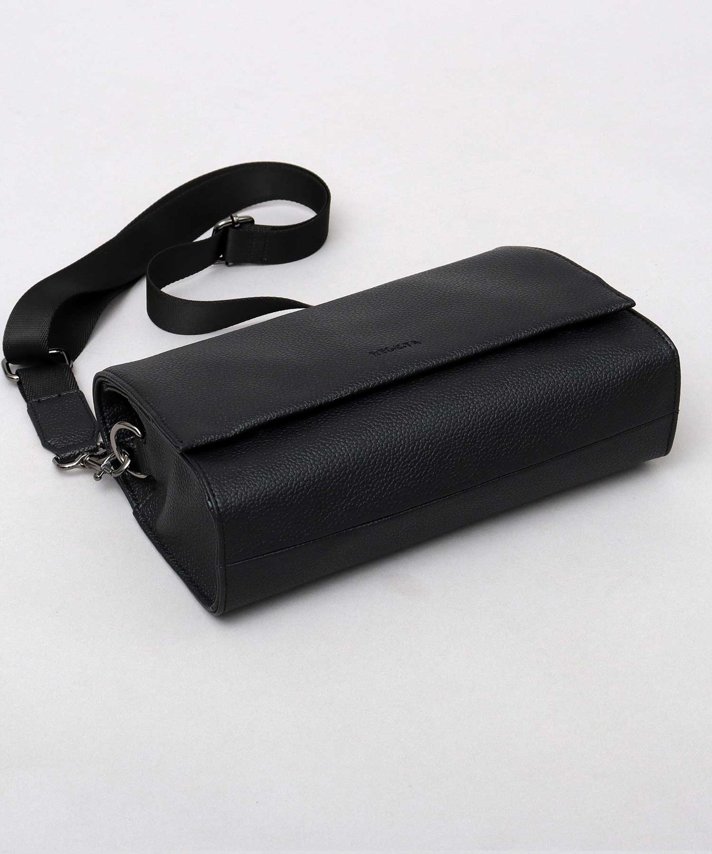 Split Leather Flap Bag