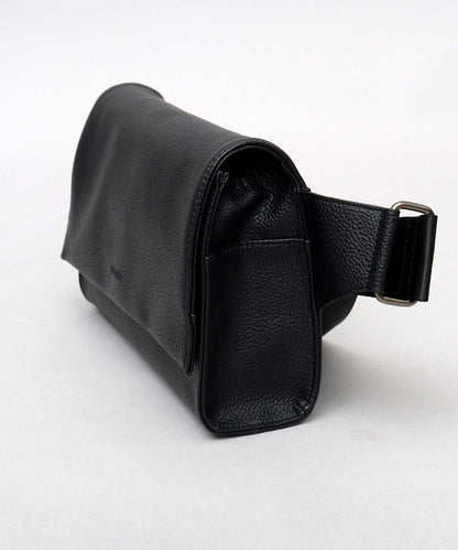 Split Leather Flap Bag