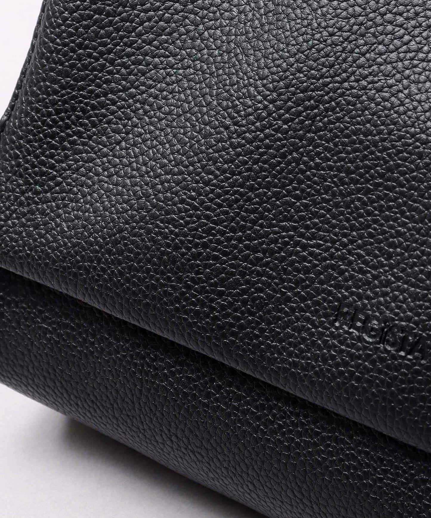 Split Leather Flap Bag