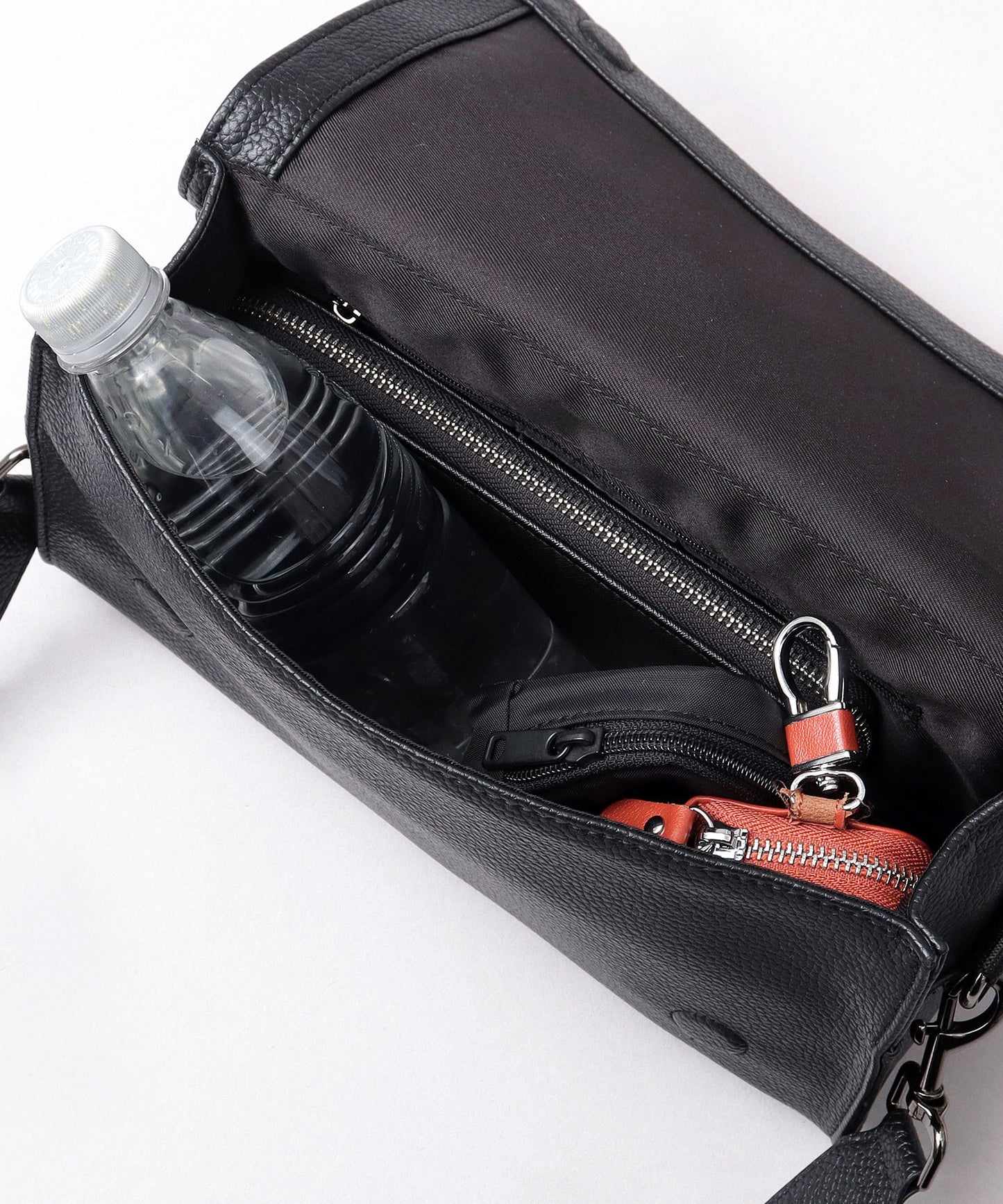 Split Leather Flap Bag