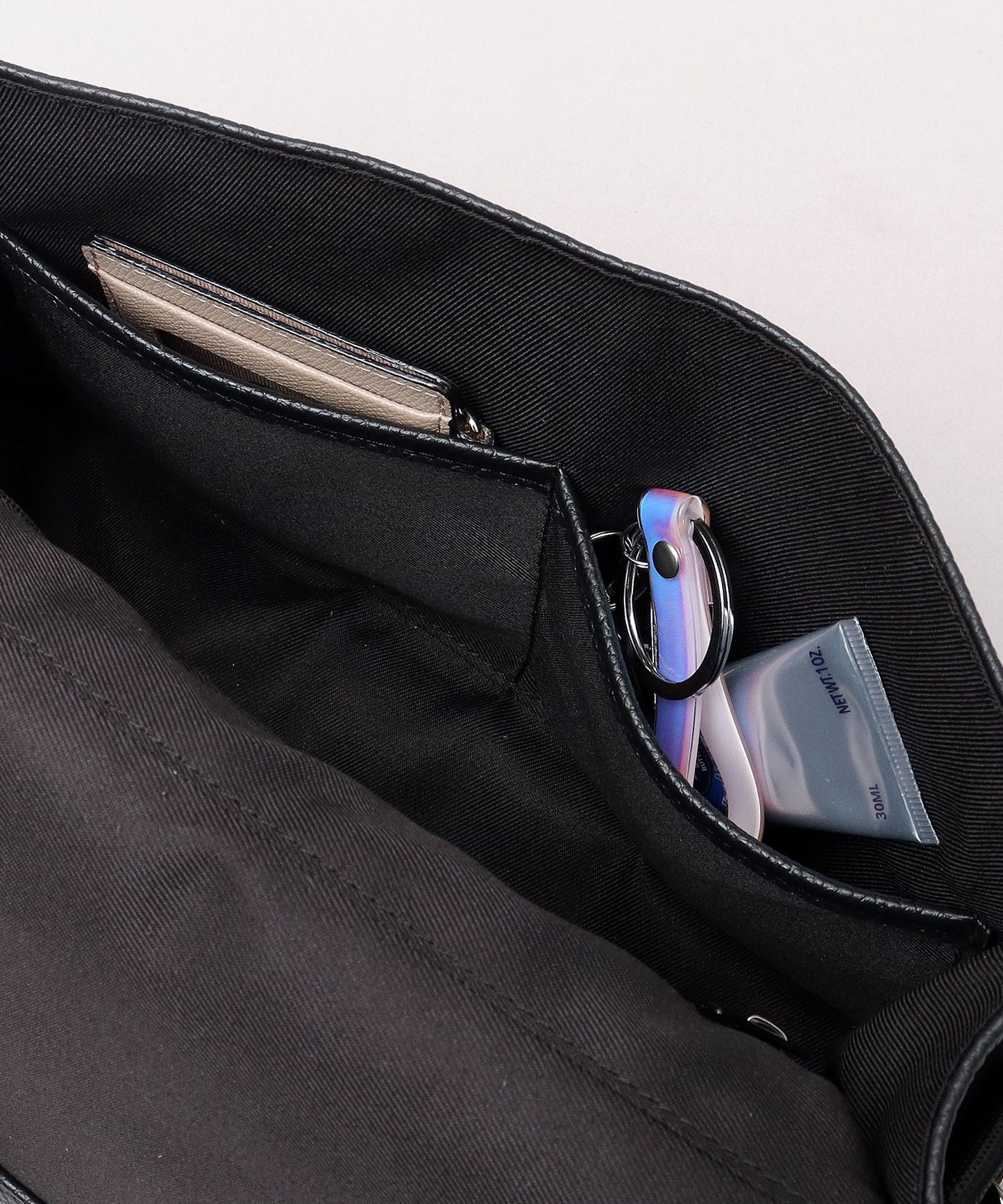 Split Leather Flap Bag