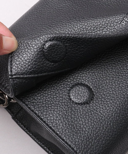 Split Leather Flap Bag