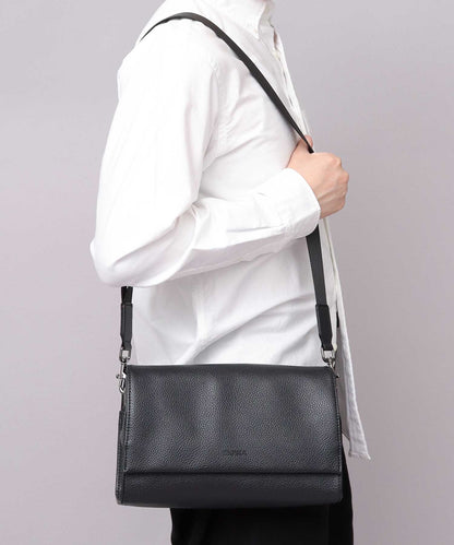Split Leather Flap Bag