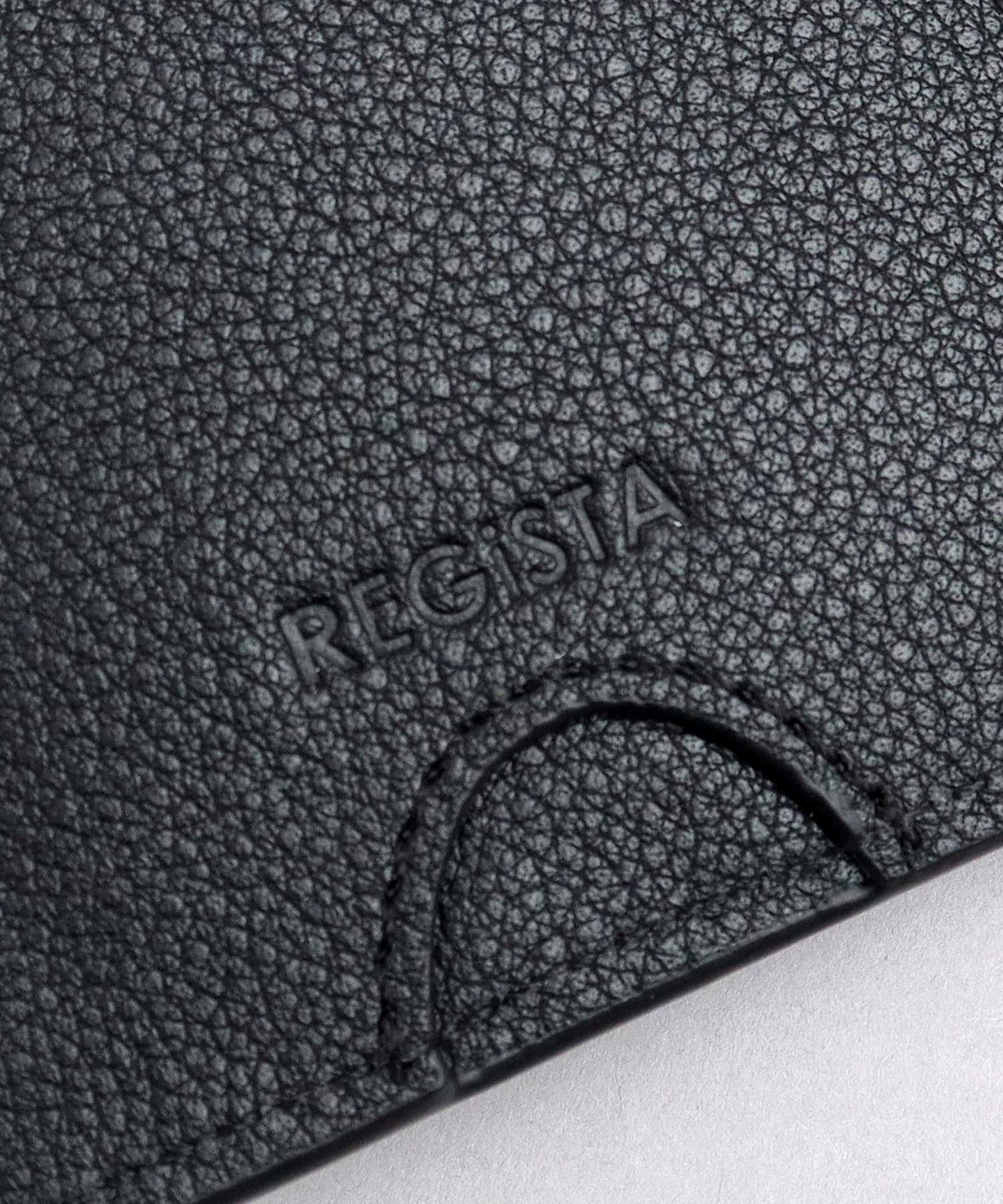 Genuine Leather Compact Snap Wallet