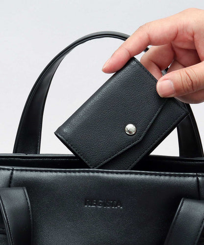 Genuine Leather Micro Wallet