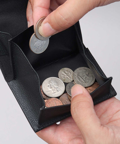 Genuine Leather Micro Wallet