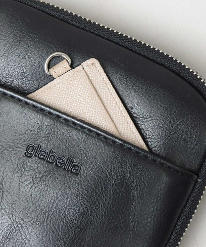 Split Leather Vertical Mini Shoulder Bag