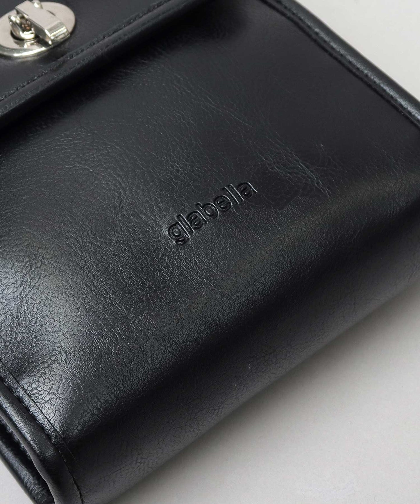 Split Leather Flap Square Mini Shoulder Bag